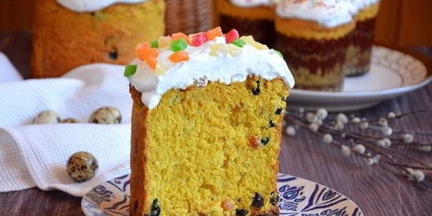 куличи с шафраном