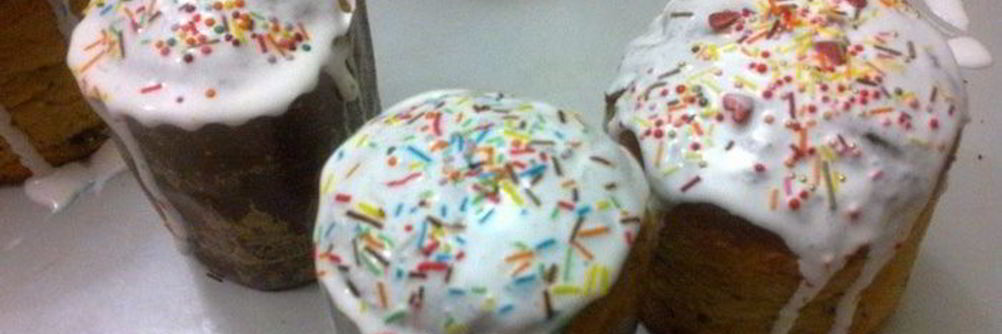 Морковный кулич