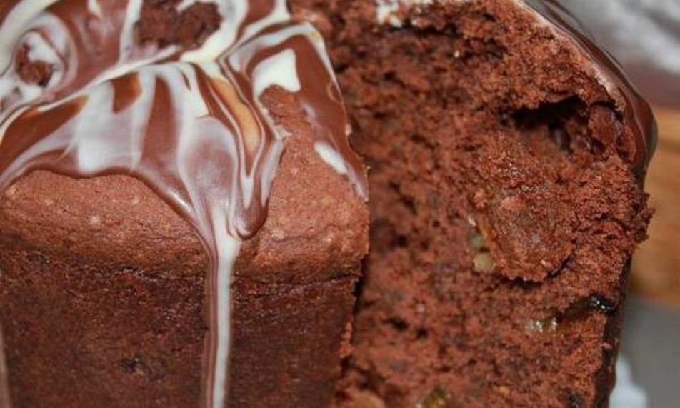 Рецепт мраморного кулича с кофейной глазурью