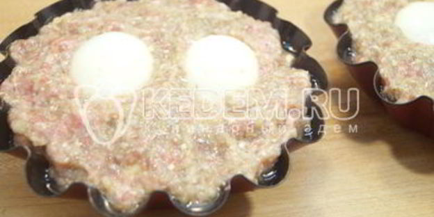 мясное суфле с яйцом пасхальное