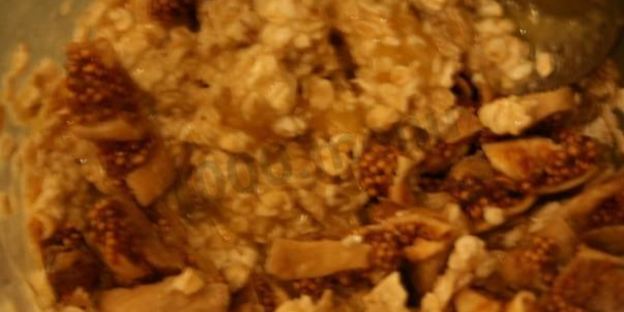 овсяный кулич в микроволновке