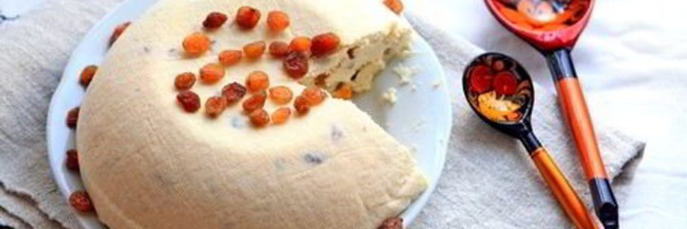 Пасха из маскарпоне