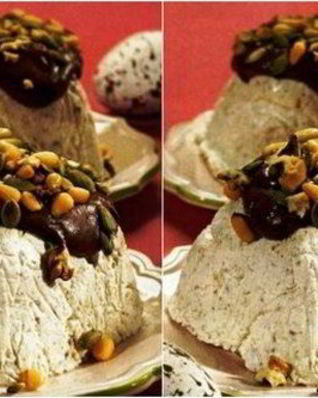 Пасха с горьким шоколадом и орехами