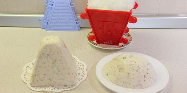 пасха творожная сливочная с орехами заварная