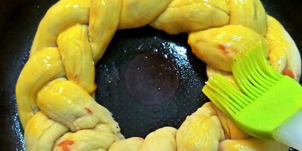 пасхальная коса с цукатами