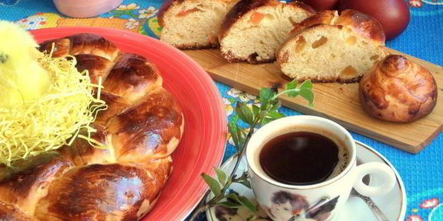 пасхальная коса с цукатами