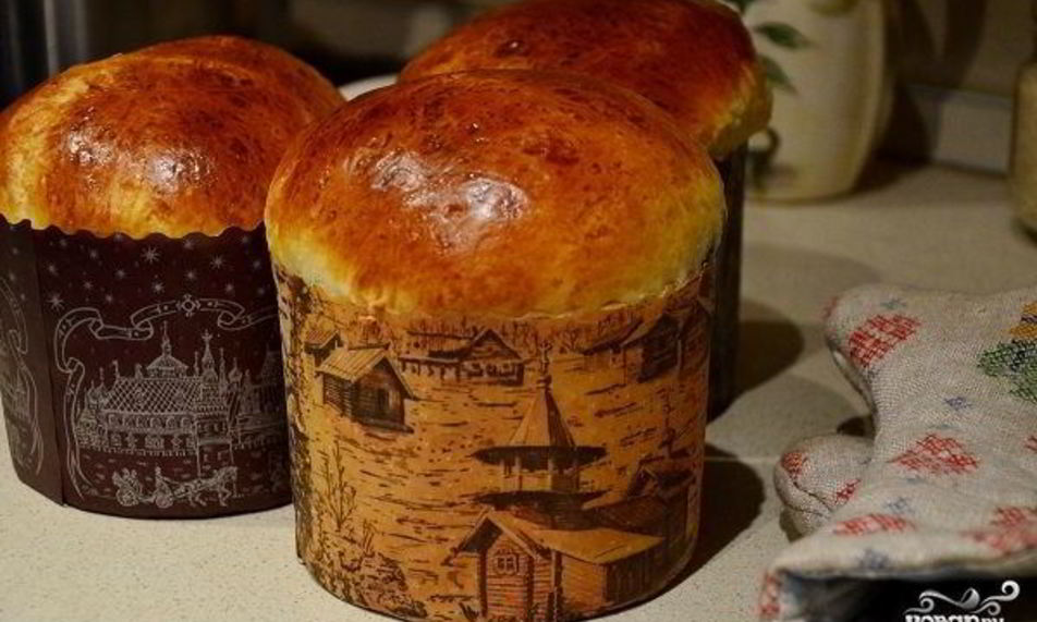 Рецепт пасхального кулича на сметане