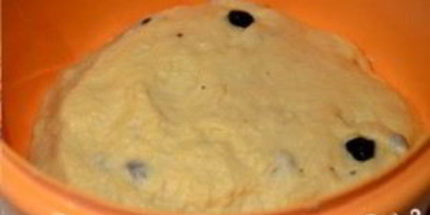 пасхальный кулич на сметане