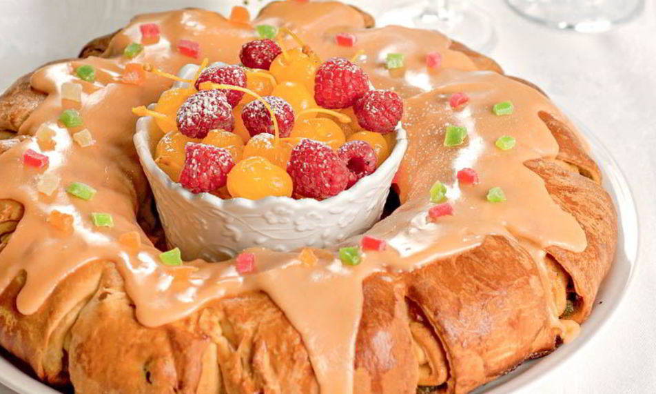 Рецепт пасхального венка