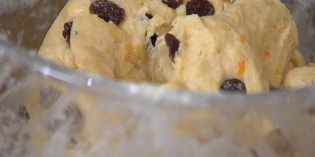 пасхальные булочки с творогом