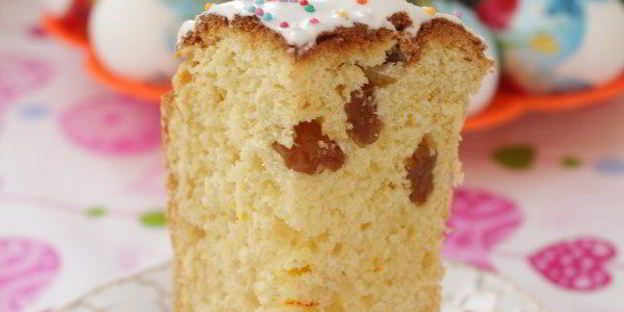 шафрановый кулич