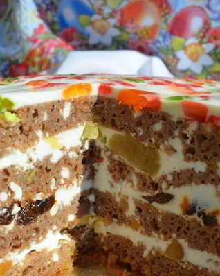 Торт из кулича После праздника