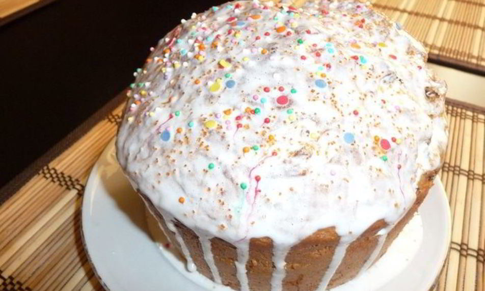 Рецепт традиционного пасхального кулича с изюмом