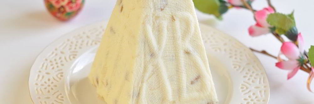 Творожная пасха без яиц