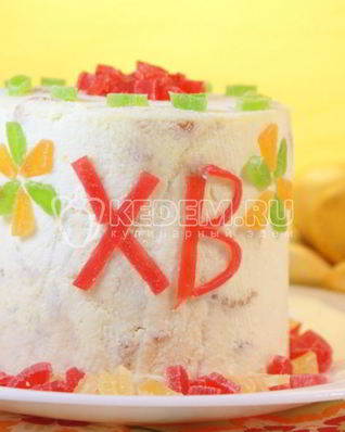 Творожная пасха с курагой