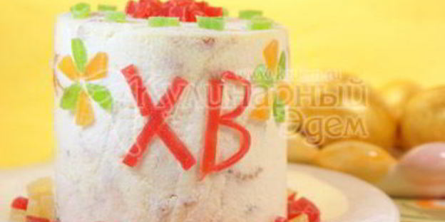 творожная пасха с курагой