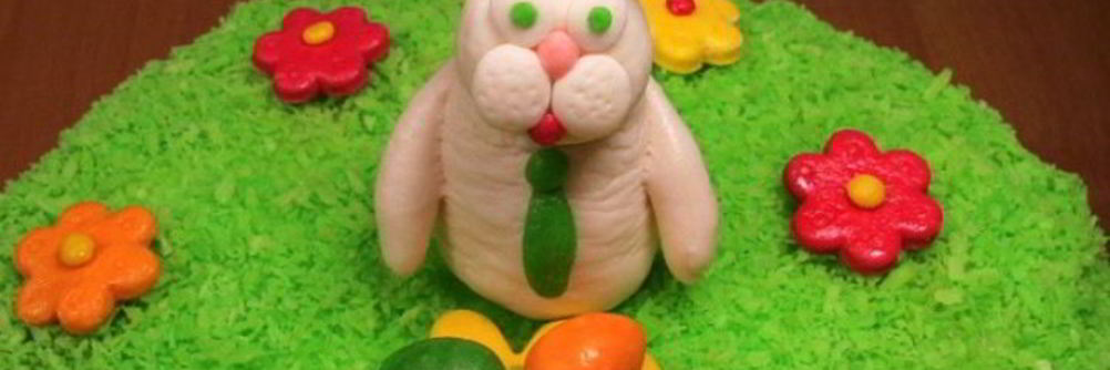 Украшение торта Пасхальный