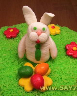 Украшение торта Пасхальный