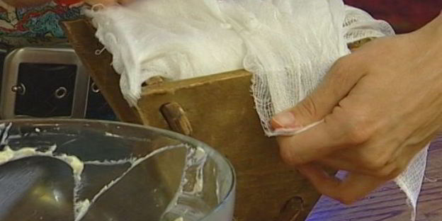 ванильная пасха с цукатами и миндалем