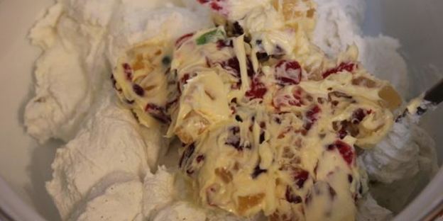 ванильная пасха с цукатами