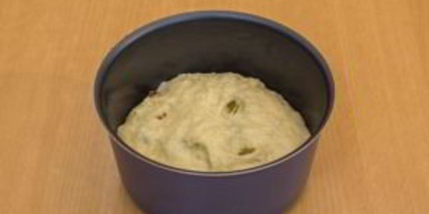 ванильный кулич на сливках