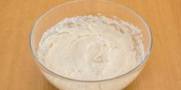 ванильный кулич на сливках