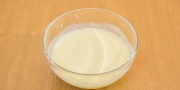 ванильный кулич на сливках