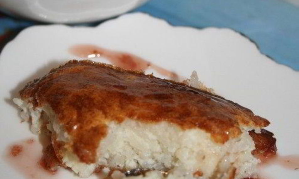 Рецепт рисова-ванильного пудинга для малышей