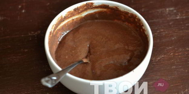 шоколадный пудинг