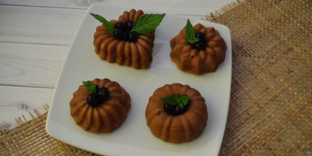 шоколадные магкейки