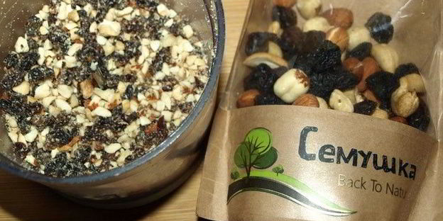 шоколадные улитки с изюмом и орехами