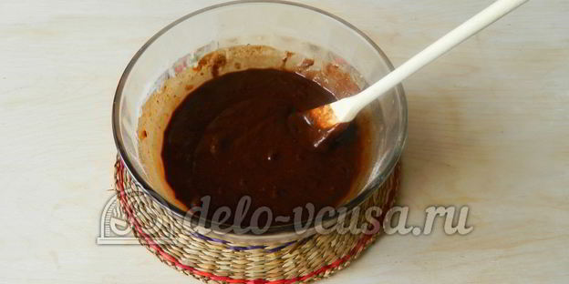 сладкая колбаска из бисквита