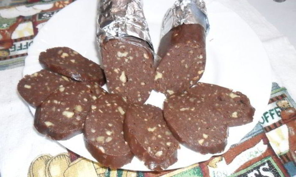 Рецепт сладкой колбаски вкус детства