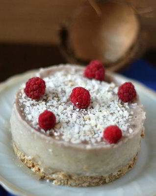 Банановый торт-суфле с кокосовым молоком