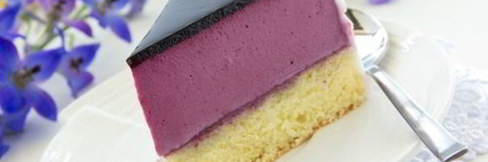 Черничное суфле для торта