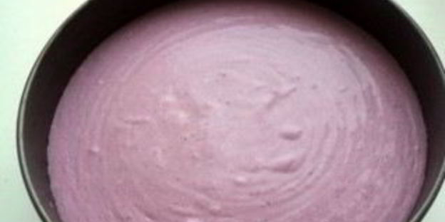 черничное суфле для торта