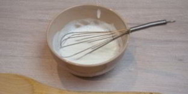 кабачковое суфле с индейкой под грибным соусом