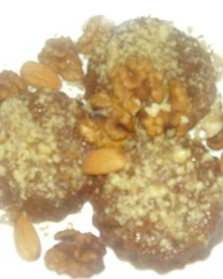 Кофейное суфле с шоколадом и орехом