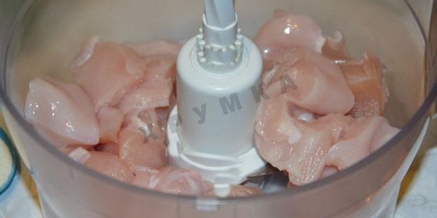 куриное суфле на пару