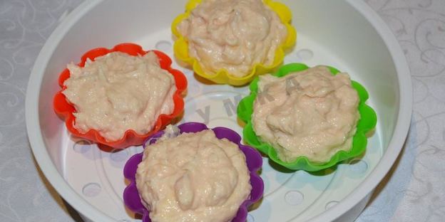 куриное суфле на пару