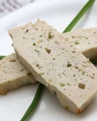 Куриное суфле с оливками