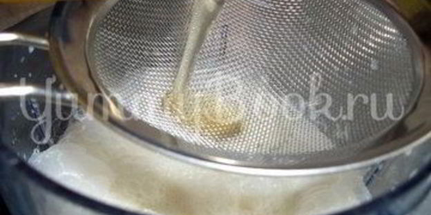 молочно-банановое суфле