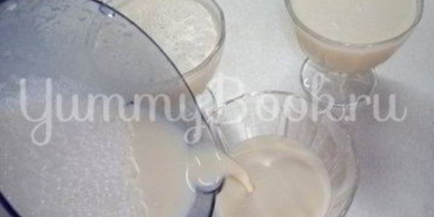 молочно-банановое суфле