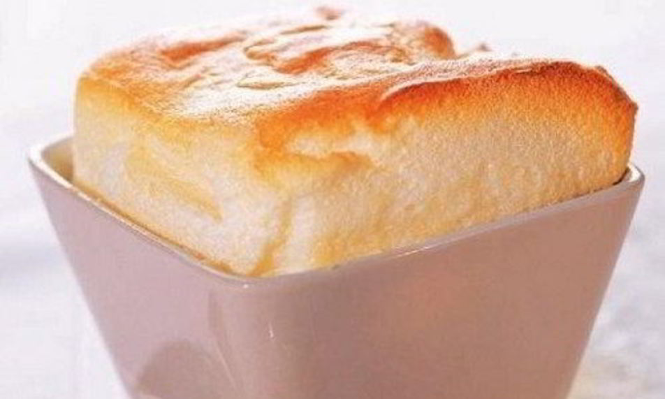 Рецепт молочного суфле с ванилином