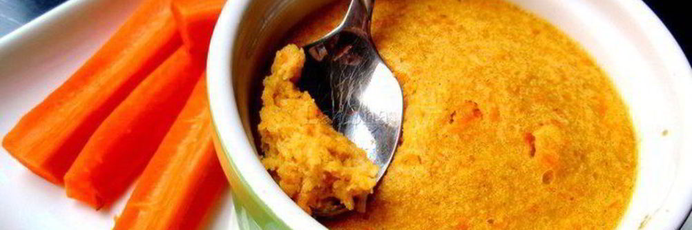 Морковно-яблочное суфле