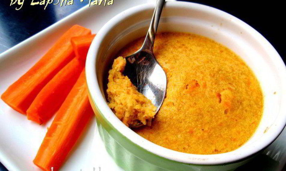 Рецепт морковна-яблочного суфле