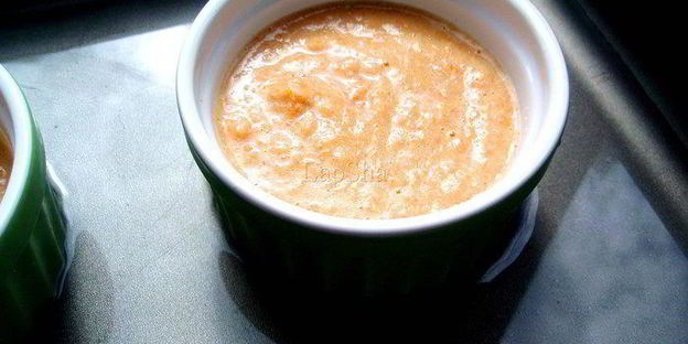 морковно-яблочное суфле