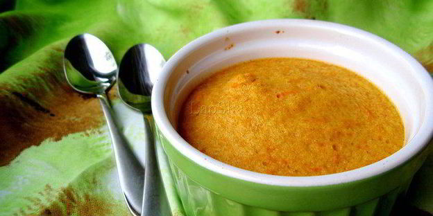 морковно-яблочное суфле