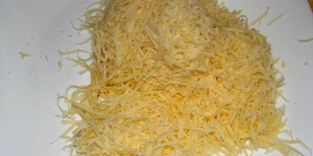 нежное овощное суфле с курицей и сыром