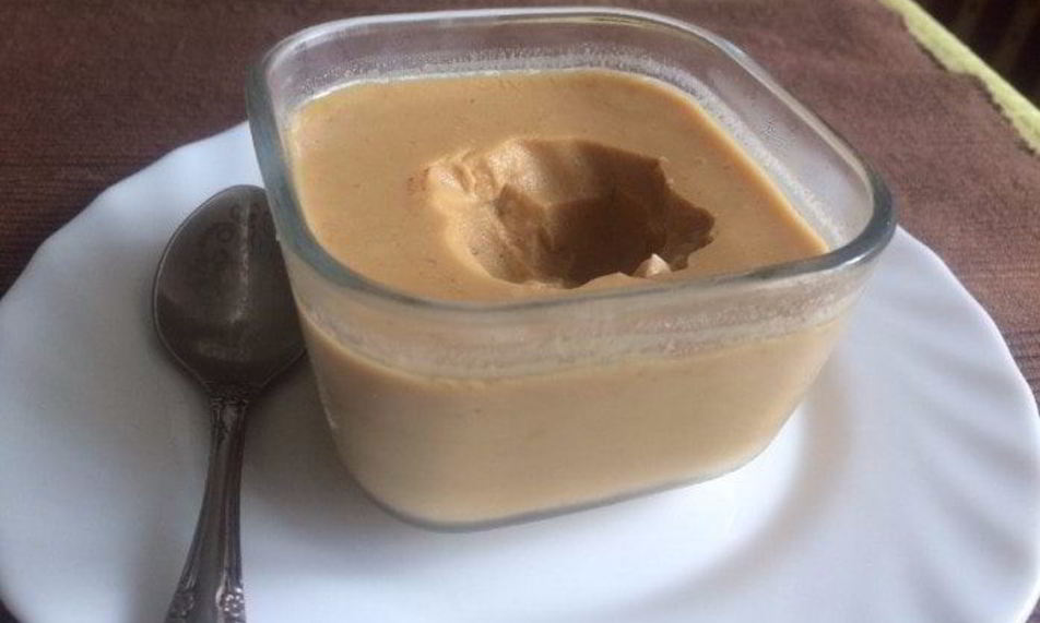 Рецепт низкокалорийного молочно-карамельного суфле